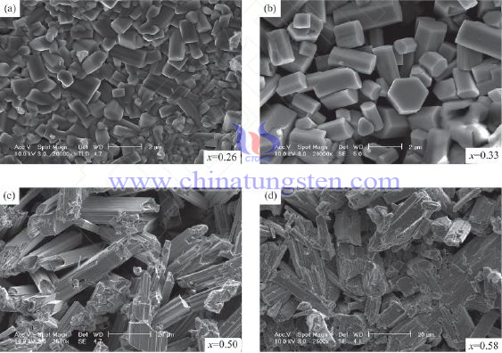 Kalium Tungsten Bronze SEM