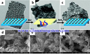 Tungsten Nitrit'in SEM Resmi