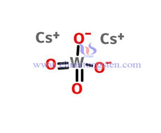 structure of Cesium Tungstate