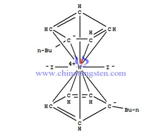 chemical formula of diiodo tungsten