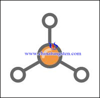 โครงสร้างฟอสฟอรัสเซอร์โคเนียม tungstate คริสตัล