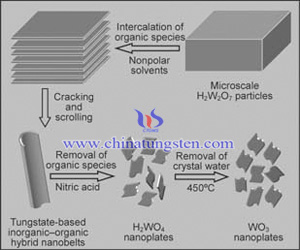 pyrochlore type tungsten oxide