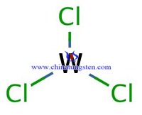 三氯化钨分子结构图