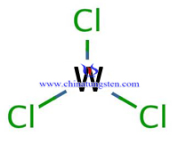 三塩化タングステン分子構造