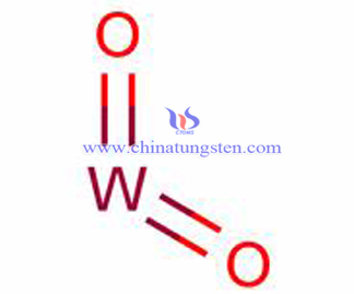 tungsten dioxide structural formula